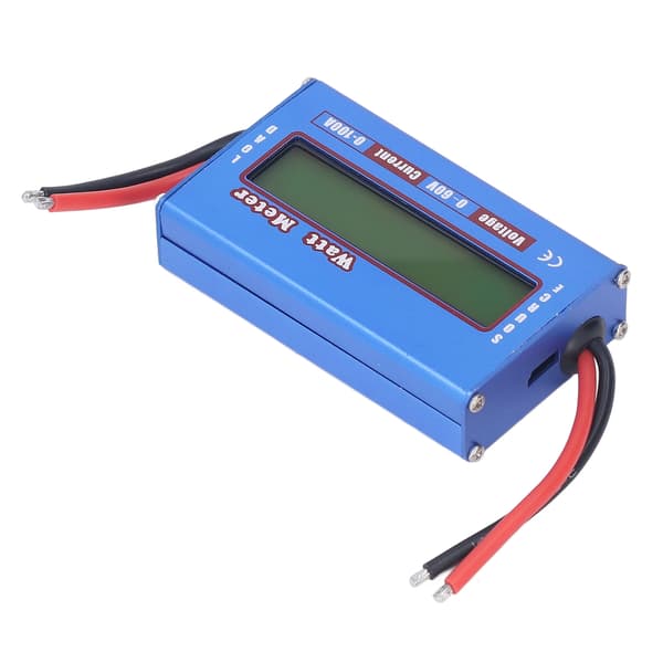 Eksakt RC Volt Amp Watt Tester med LCD-skjerm for solsystem