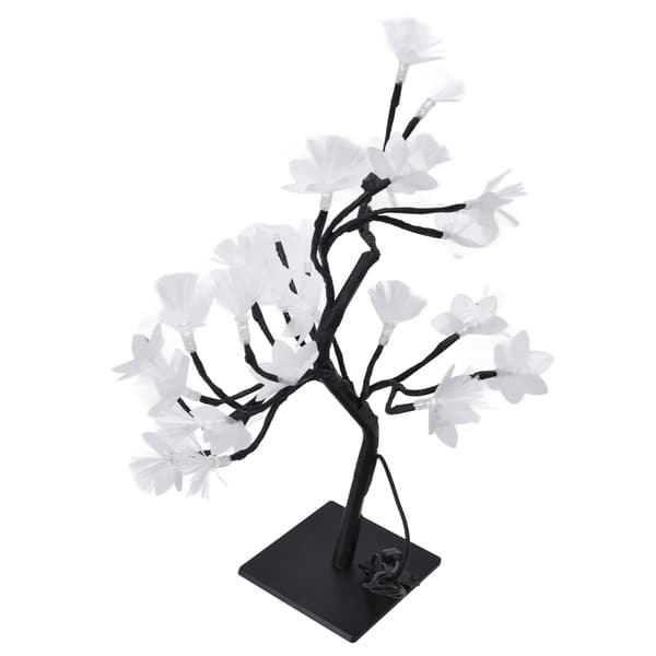 24 LED Fiber Optic USB-driven Simuleringsblomma Lampa Heminredning
