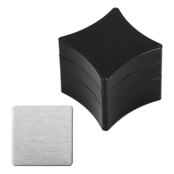 Snooker-kridtholder i aluminium (sort)