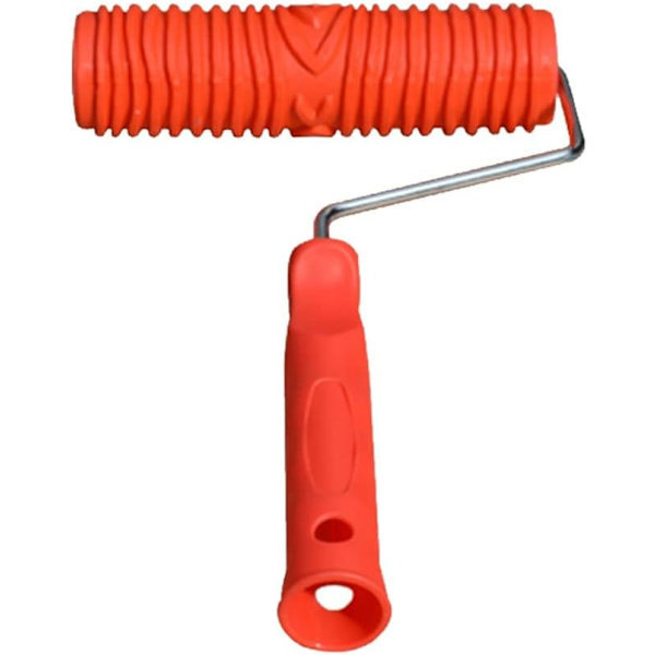Wood Grain Tools Paint Roller, Väggmålningsverktygsrulle med handtag Plast Roller Tool