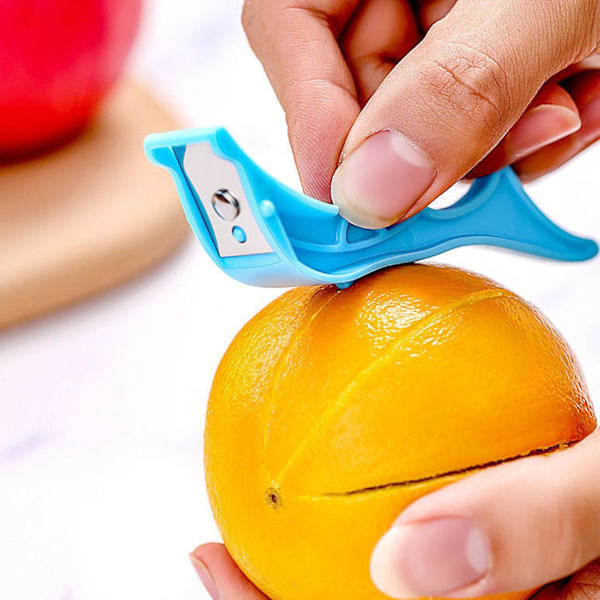 3 stk Sharp Orange Zester professionel genanvendelig arbejdsbesparende multifunktionel frugtriv Husholdningsartikler