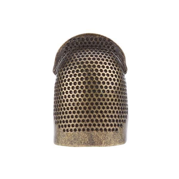 Vintage sysett: Bærbar saks, metallfingerbøtter og trådkutter