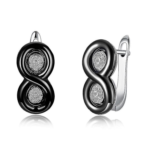 sølv ørering Cubic Zirconia smykker Stud ørering