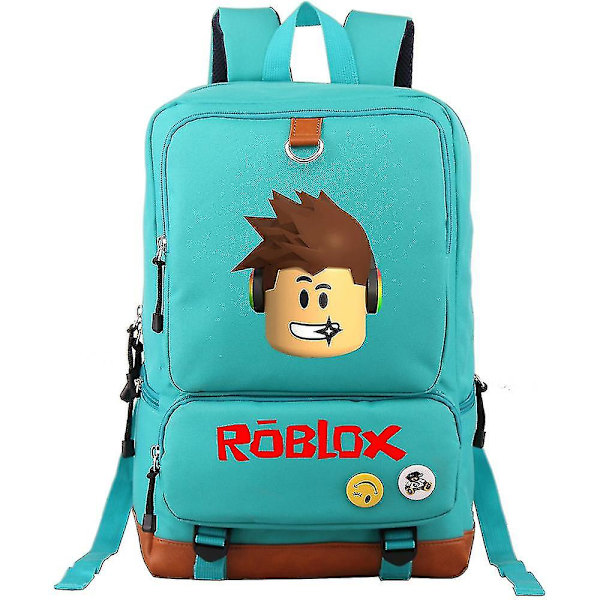 Virtual World Roblox Rygsæk Computertaske Student Skoletaske-farve-3 color-3