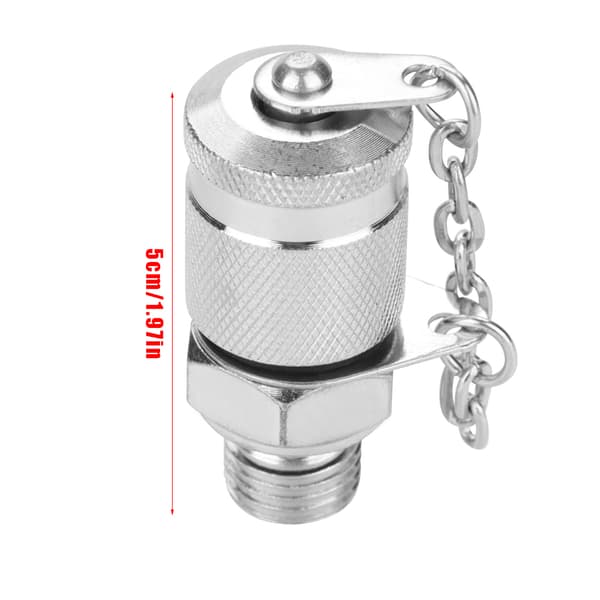 Hydraulisk trykprøvepunktadapter G1/4 63MPa 630BAR