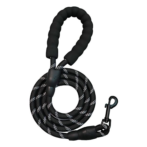 Heijastava koiran talutushihna kahvalla black