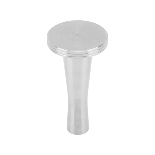 Genanvendelig kaffetamper i rustfrit stål 41 mm med flad base til kaffepulver