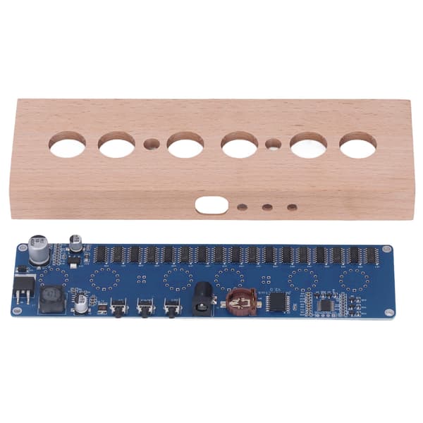 Hög Precision DIY IN14 Nixie Rörklocka Kit DC12V Heminredning