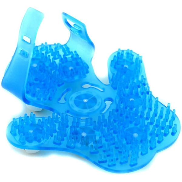 SPA push-back meridian borstkula massager (blå)