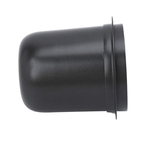 150 ml 58 mm Universal Håndfri Doseringsring for Kaffe i Rustfritt Stål, Mørk Grå