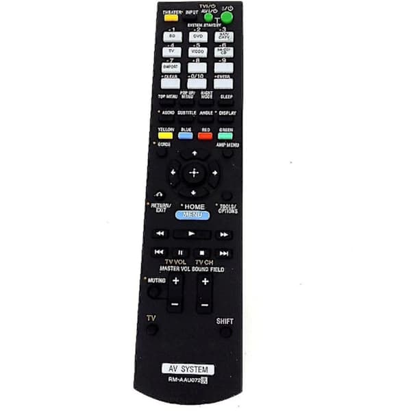 Fjernkontroll for Sony RM-AAU072 AV-system HT-AS5 HT-CT150 RM-AAU074