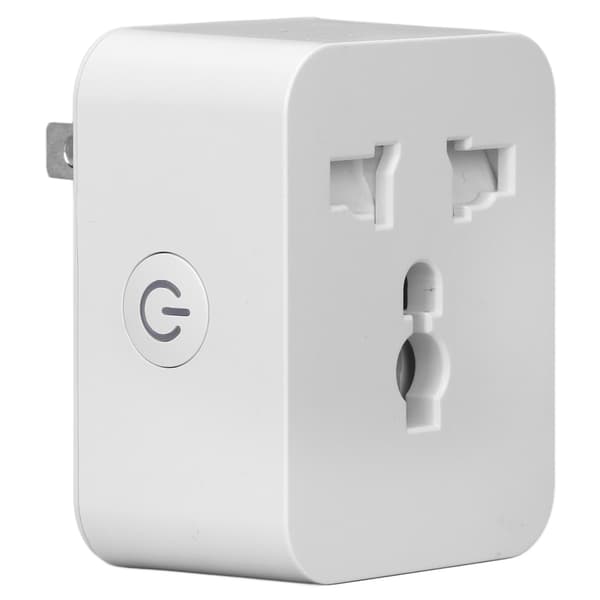 Smart Plug 15A 2.4G WiFi Bluetooth Stemme App Kontrol US Stik AC 100V til 240V med Timer