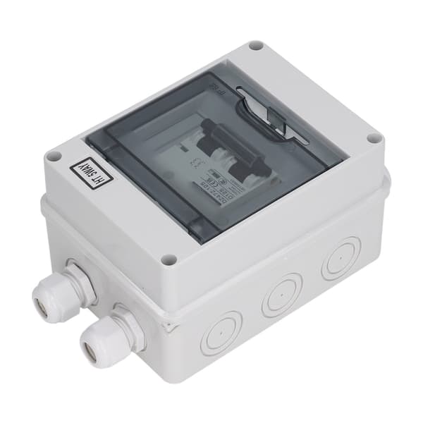 DC Miniatyr Strømbryter 2P 125A IP65 Vanntett Solcellepanelbryter 1000V