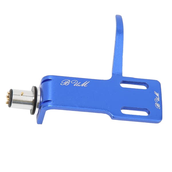 Fonograf Platespiller Headshell Aluminiumslegering Cartridge Keeper Blå