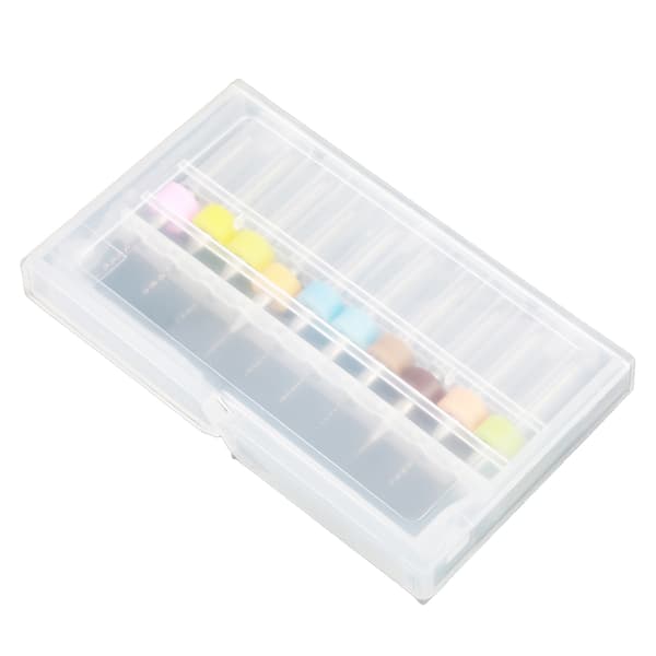 Wolframcarbid Mikro Bor Bits Sæt 10 stk. 0,1-1,0 mm til PCB printkort