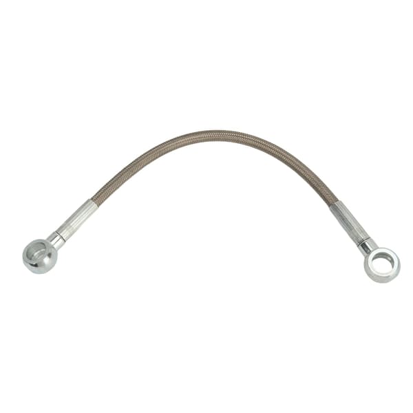 Oljetilførselslange 11361705532 Rustfritt stål Rustfri Turbo Oljetilførselsledning for E36 E46 E39 E85 E86