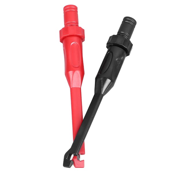 2P Testledning Bananstik 4 mm Probe Multimeter Tilbehør Sort Rød til Måling