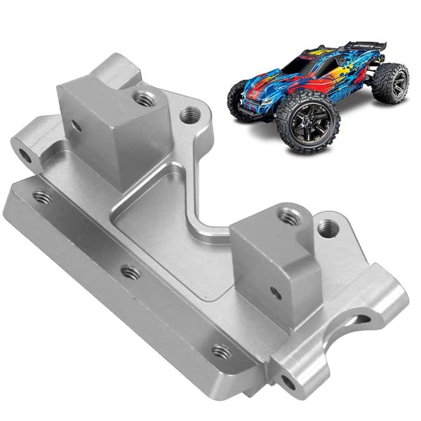 Racing Car Traxxas Rustler Slash Stampede Framvägg i Aluminium (Silver)