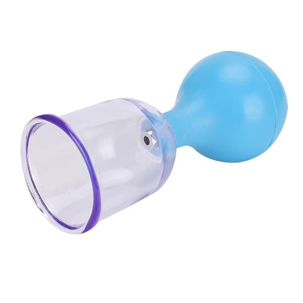 PC Gummi Bold Cupping Terapi Kropsmassage Sundhedspleje Vakuum Cupping Sæt Blå