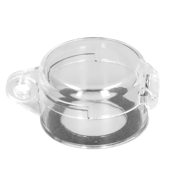 30 mm läpinäkyvä pölytiivis painikekansi BS 02