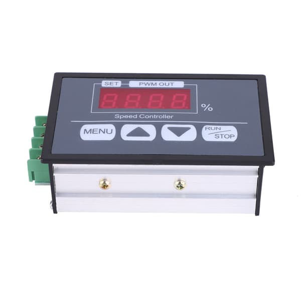 PWM Hastighetsregulator Knapptyp Motor Strömreglering Effektregulator DC6V till 60V