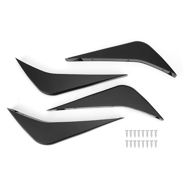 Bagkofanger Spoilerpanel Luftdiffuser Fin Kropssæt Bilmontering Passer til Corvette C7 2014-2019