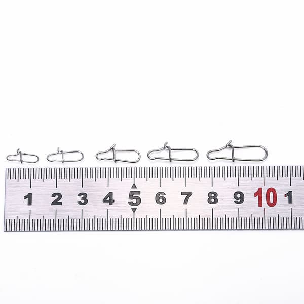 200 stk. pr. æske karpefiskeri snap-stik havfiskeri tilbehør