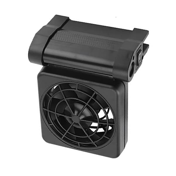 Akvarium kjølevifte justerbar minivifte hastighetskontroll CN US Plug WW F1 ett hode