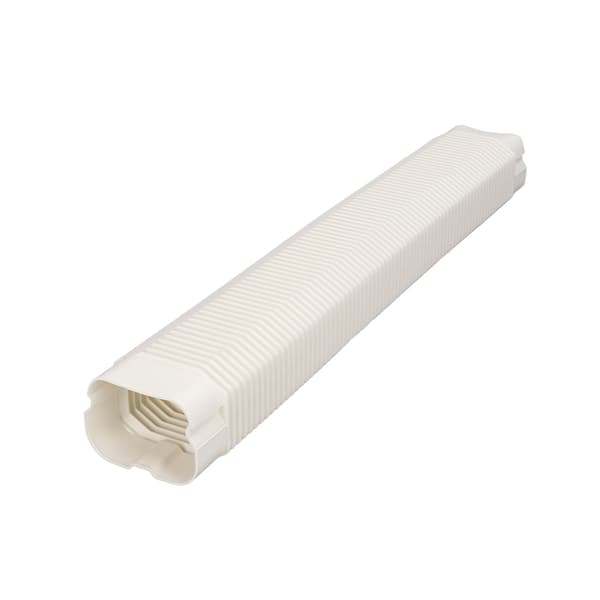 AC Ledningsskydd PVC Universal för 1 till 5 HK Luftkonditionering Vit