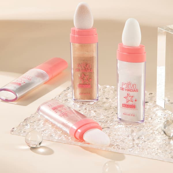 Highlighterpuder Glitter Högglans Sparkle Smink för Ansikte och Kropp