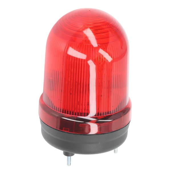 Industriel LED Roterende Strobe Mini Justerbar Lydløs Nødlys Værksted 220V