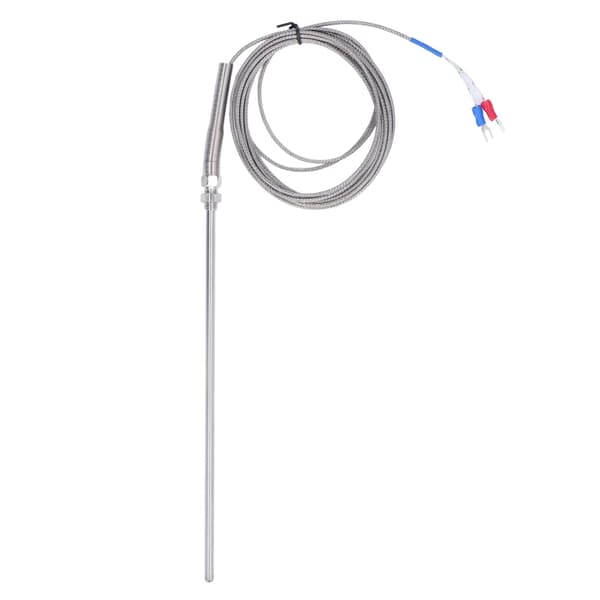 K Type Termoelement Temperaturprobe i Rustfrit Stål 200mm 3m