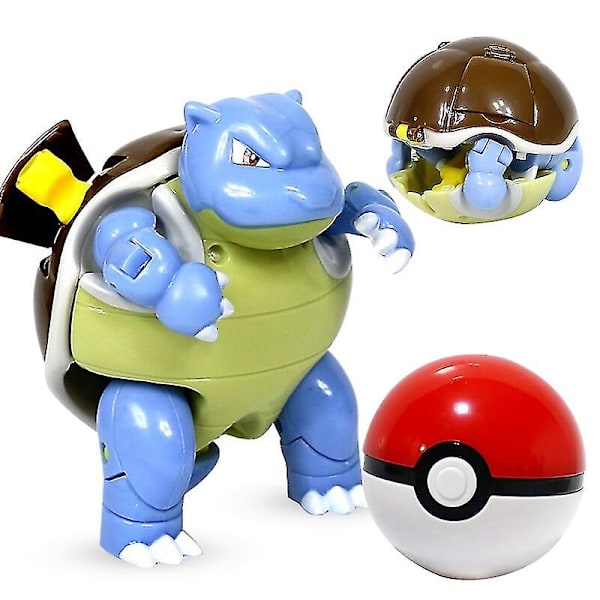 Elf Elf Ball Deformation Leksak Modell Pikachu jennyturtle