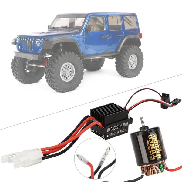 RC Modelbil Universal 540 Børstemotor med 320A Børste ESC RC Dele Tilbehør 45T
