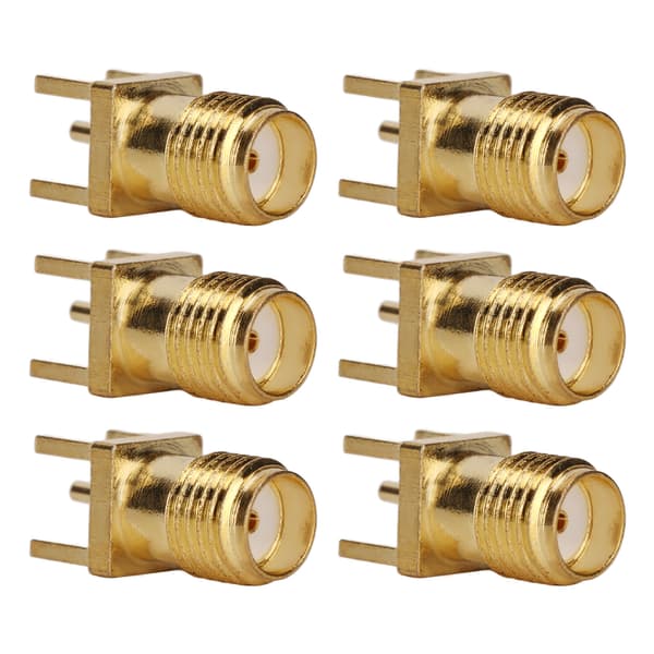 100 stk. RF koaksialkabeladapter PCB-modulmontering koaksialkontakt