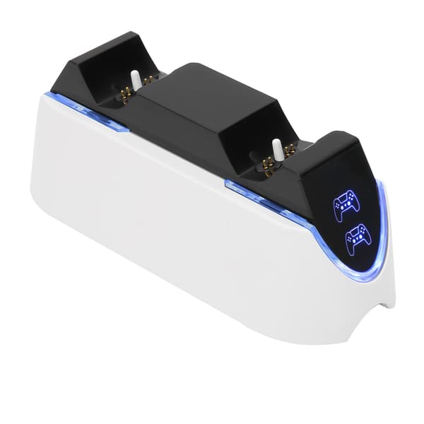 PS5 Kontroller Ladestasjon med Hurtigladeadapter