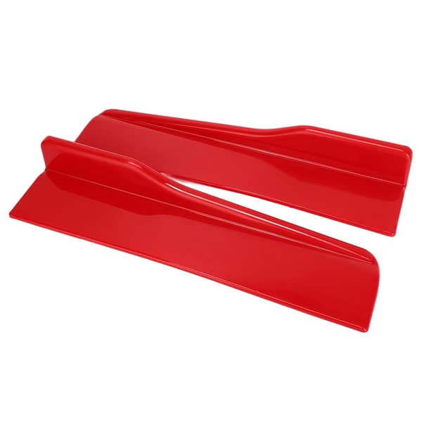 2 stk. bilsideskørt Anti-ridse Universal Winglets Diffuser Splitter til biler