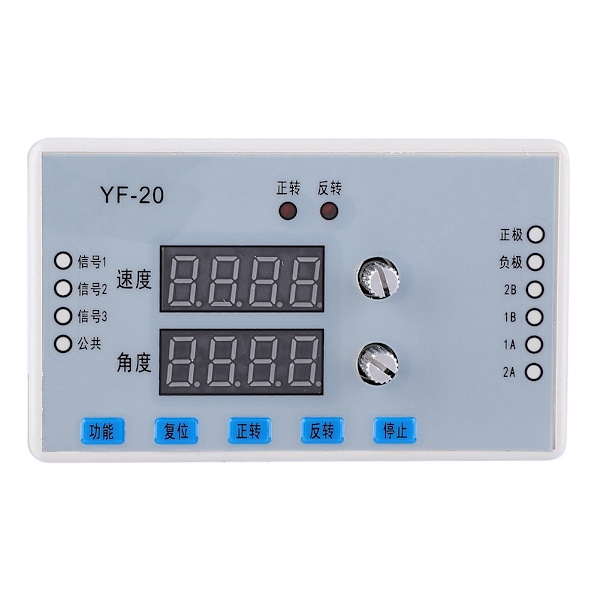 7-30V DC Digital Display Stepper Motor Hastighetskontroller Guvernør Driver Modul