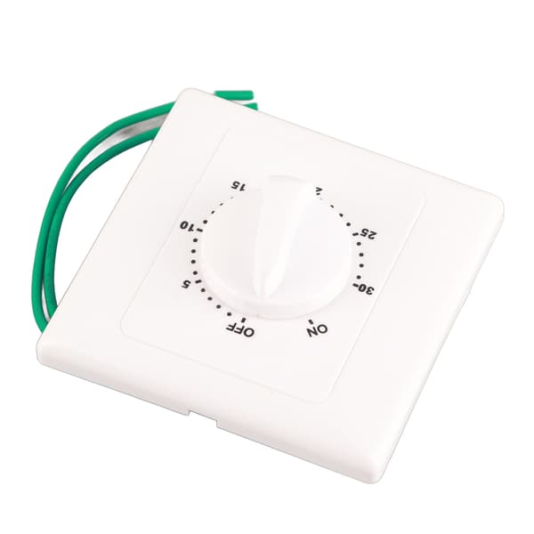 220V AC Mekanisk Pumpe Timer Nedtællingskontrol 30 Min Vægmontering 86 Panel