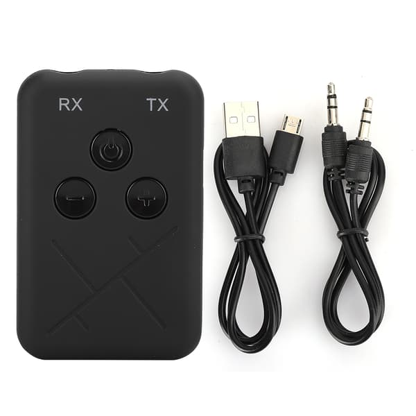 2 i 1 Bluetooth-lydtransmitter-modtageradapter med lav latens