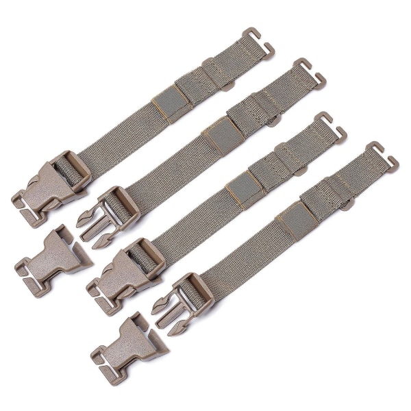 4 STK molle band-formet rygsæk adapter band kompatibilitet
