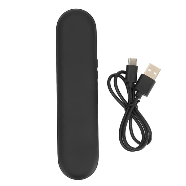 Bärbar Bluetooth Benledningshögtalare Mini Stereo Bas för Djupsömn Svart