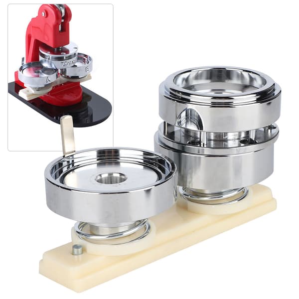 DIY Knappmaker Punch Press Verktøy - 58mm Badge Pin Making Form