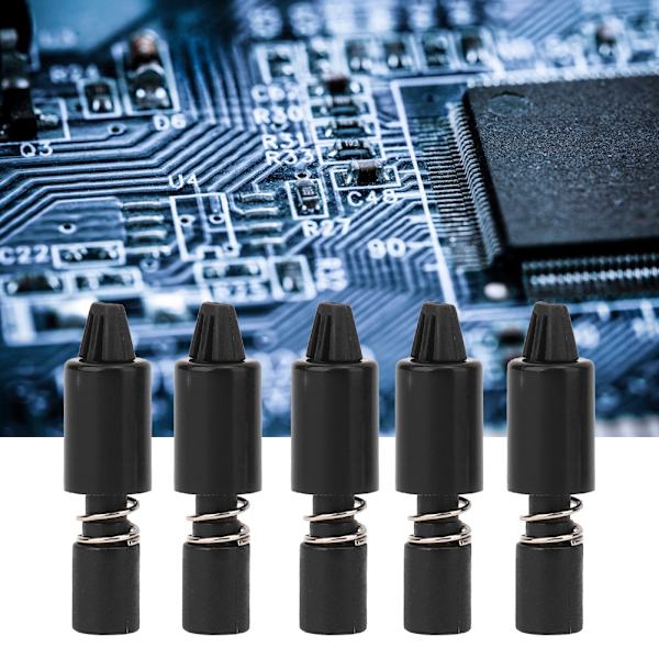 100 stk. CPU vandkøling monteringssæt nylon sort 22MM til Intel