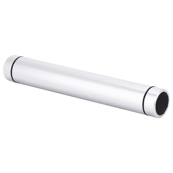 Cykel Bike Thru Aksel Nav Adapter 15mm til 12mm Quick Release Spyd Sølv
