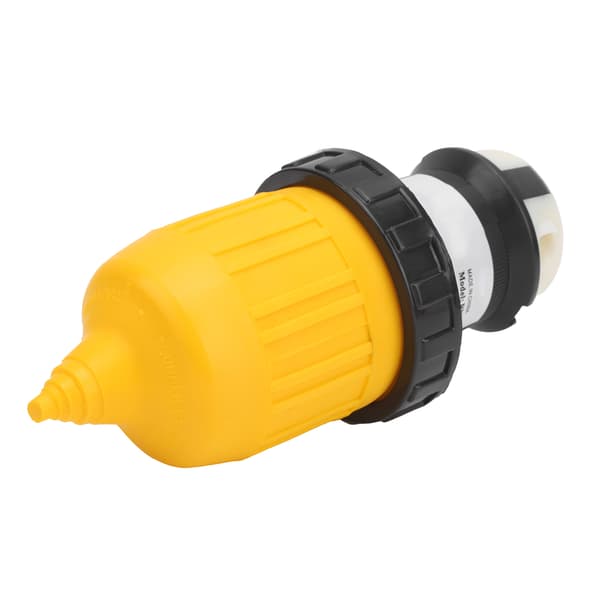 RV Strømuttak Låsringdeksel 30Amp 125V for Caravan