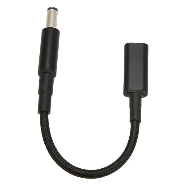 USB C till 5.5x2.1mm Hane Adapterkabel Dubbel PD E Mark Chip Portabel 100W