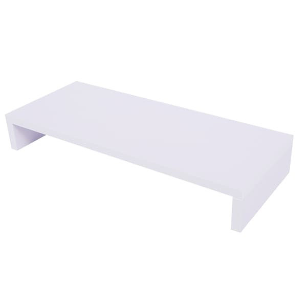 Træ LED-skærmstativ Riser Desktop Organizer Displayhylde Lilavit