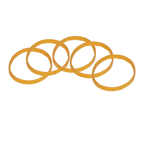 120 st gummiband med stark elasticitet och hög seghet för industriellt bruk - 160 mm omkrets, 5 mm bredd