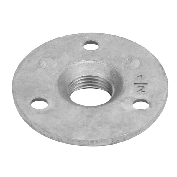 Aluminiumslegering 65mm DN15 3-hulls flensrørbase gjenge gulvflens 10 stk